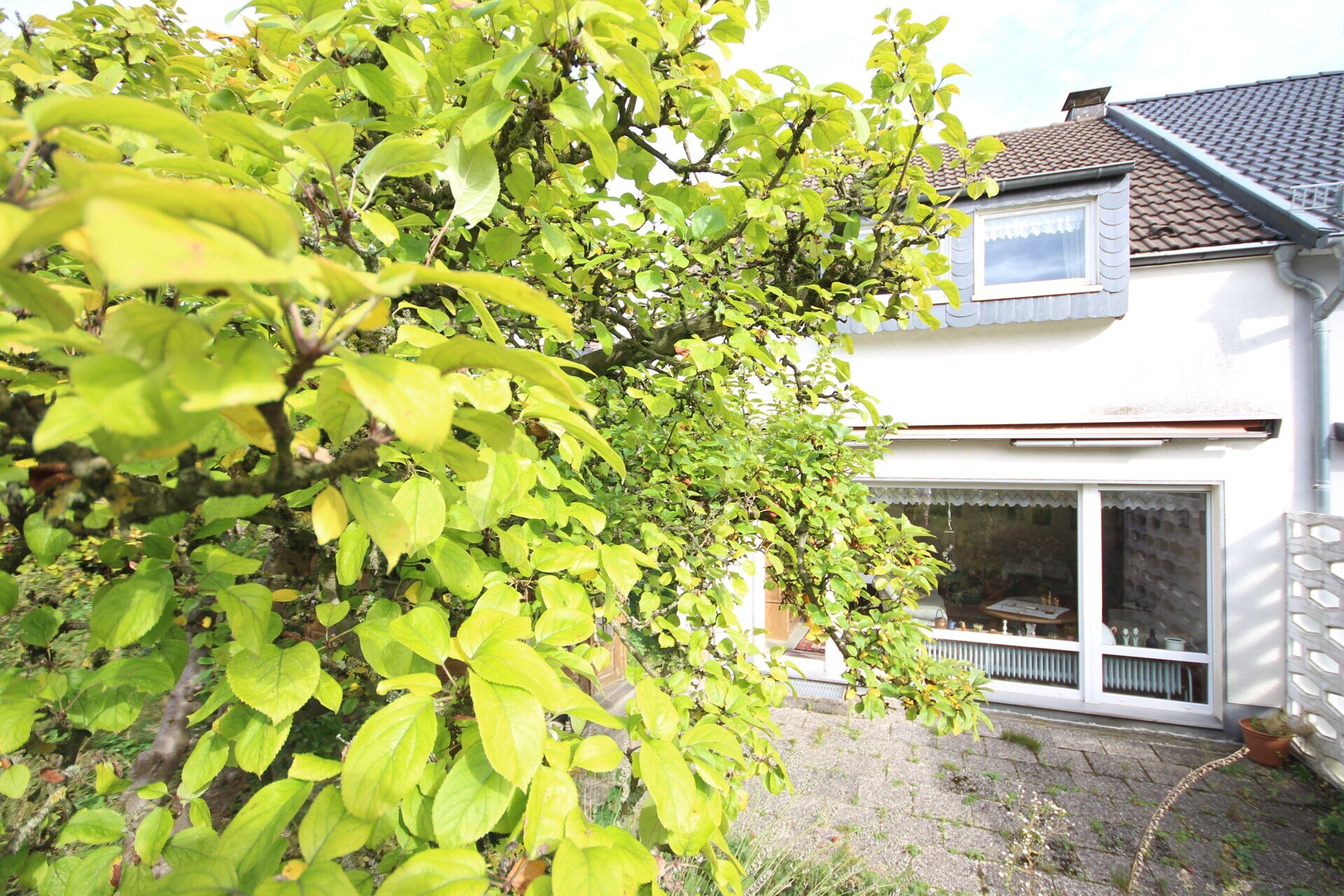 Blick ins Wohnzimmer
