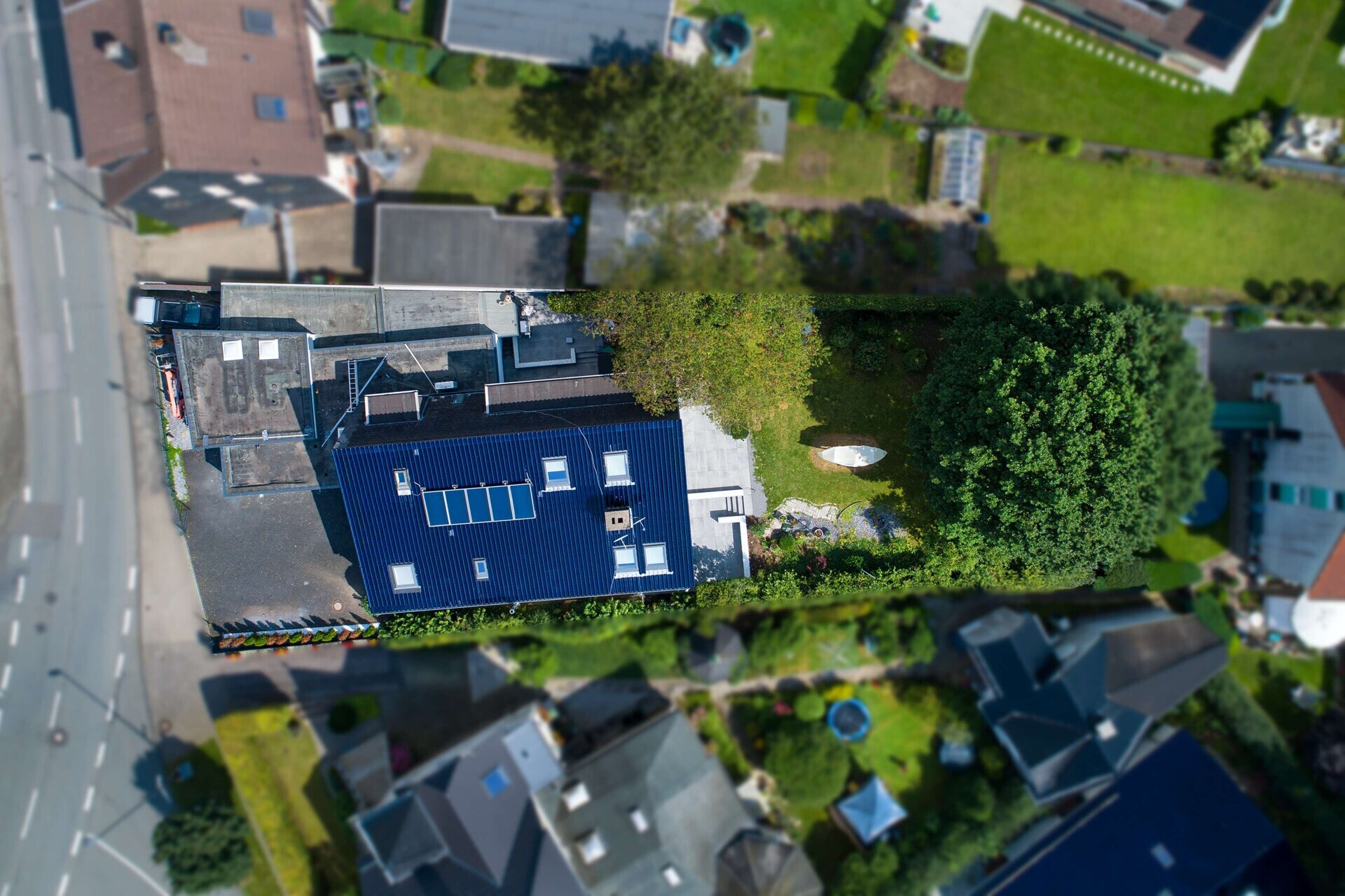 Draufsicht Dach