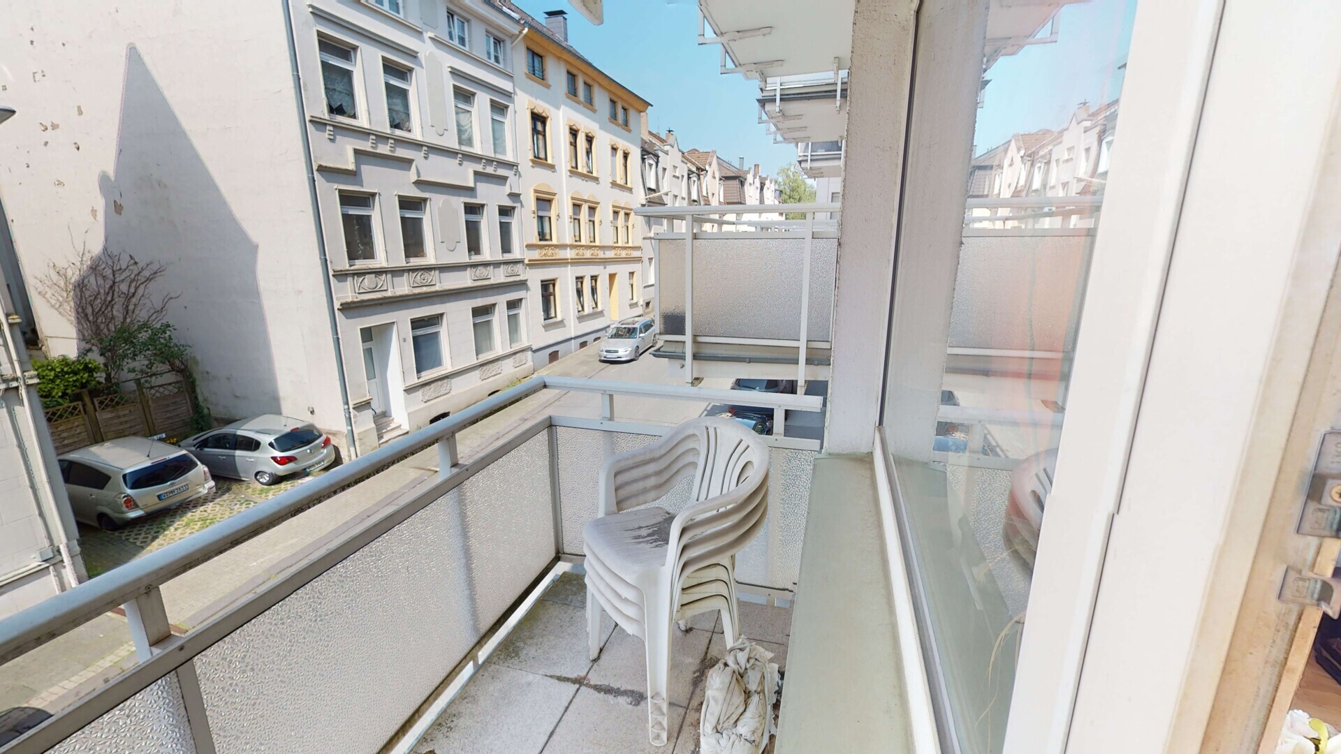 Vermietete 2 Zimmer Wohnung mit Balkon