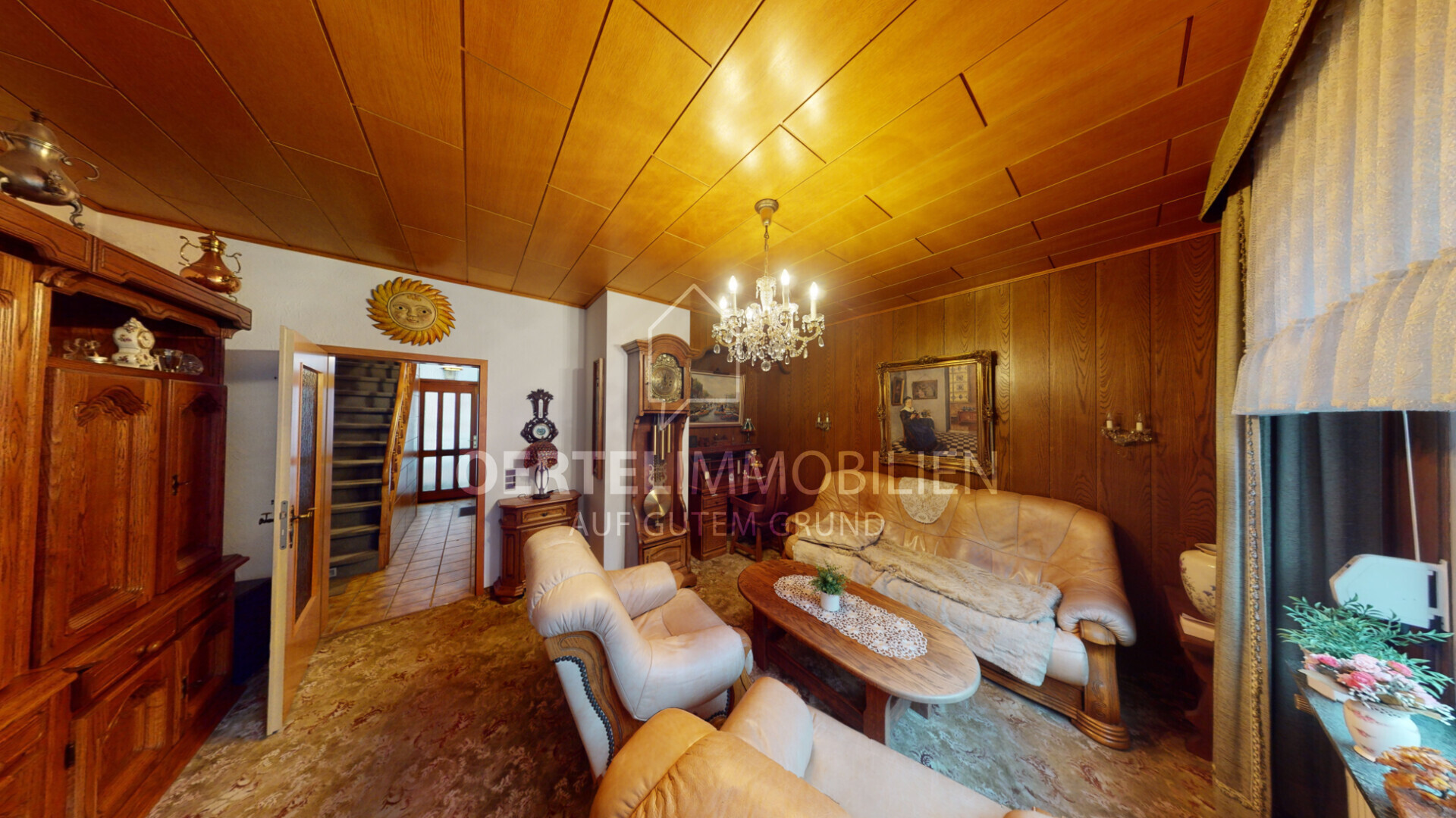 2 Zi.-Doppelhaushälfte mit Garten, Terrasse und Doppelgarage