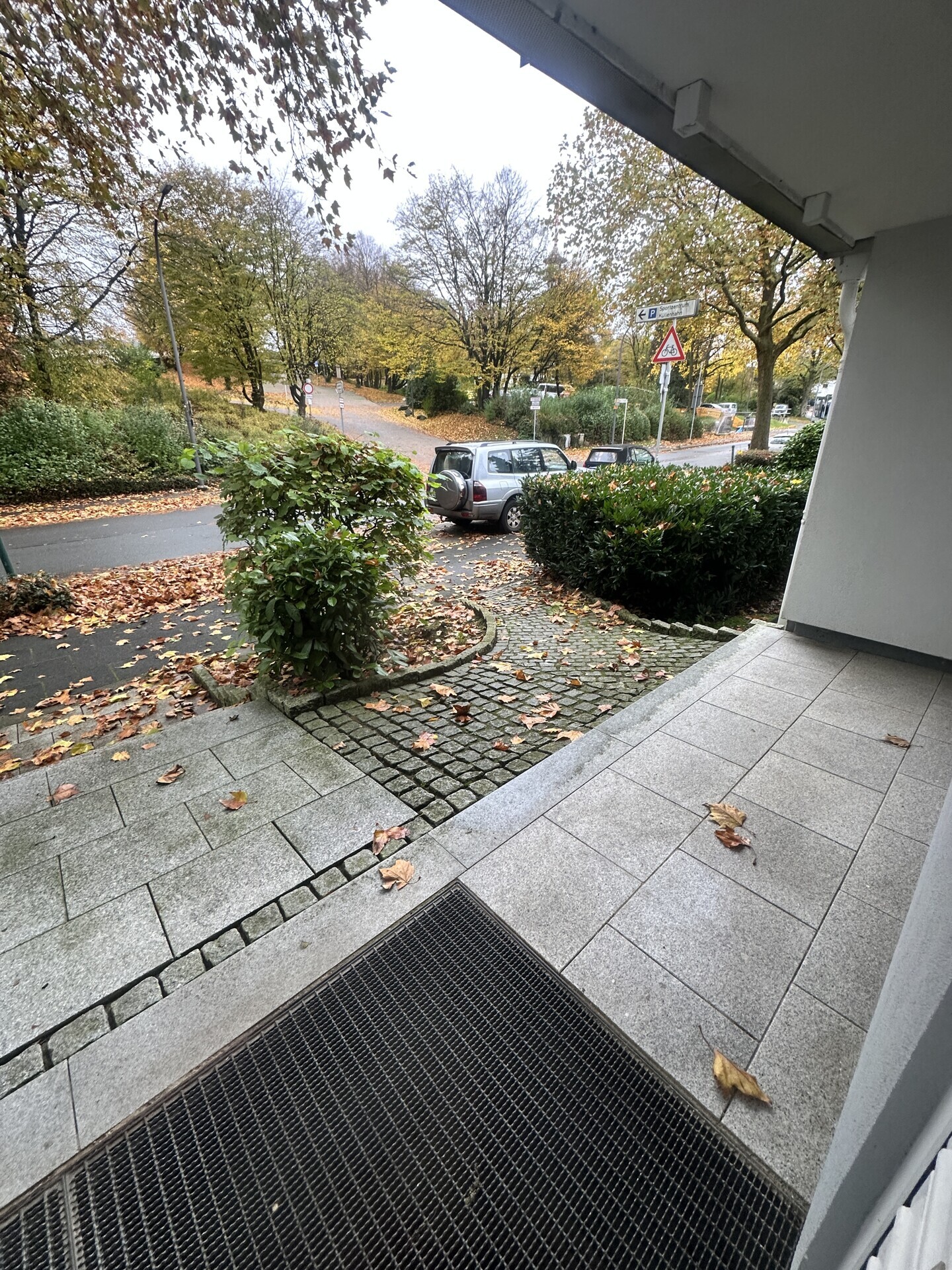 Blick aus der Haustür